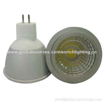 90 to 100lm/W High-lumen MR16 6 x 1W LED Spotlight with >80Ra CRI, 12V AC/DC